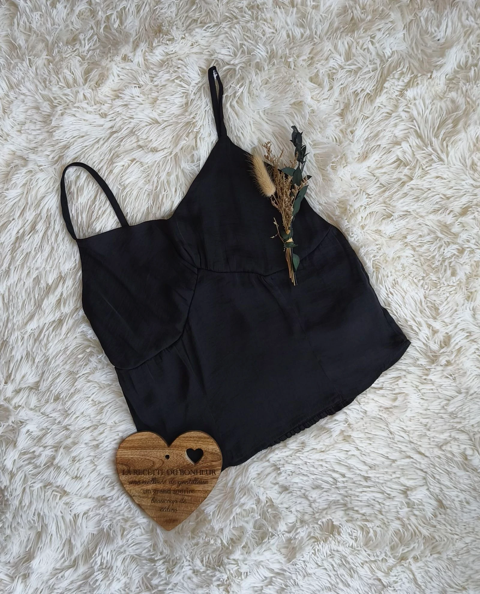 🖤 camiseta de tirantes corta con mangas ajustables para mujer talla 38 🖤 – photo 2